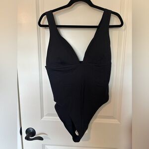 L Space One Piece Black Swim Suit